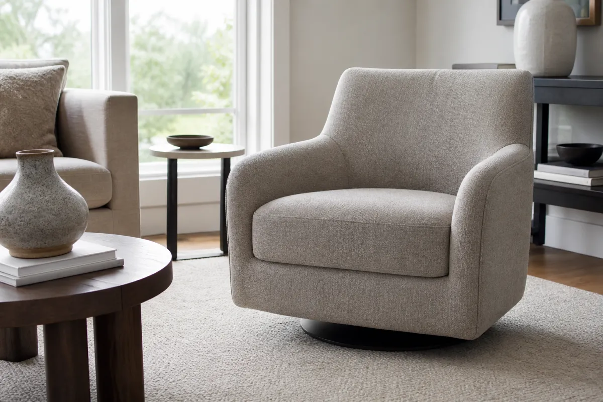 How to Choose the Best Swivel Chair for Your Living Room: A Practical Guide
