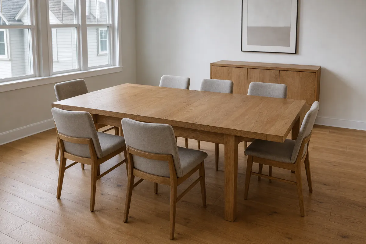 How to Choose the Best Extendable Dining Table for Your Space