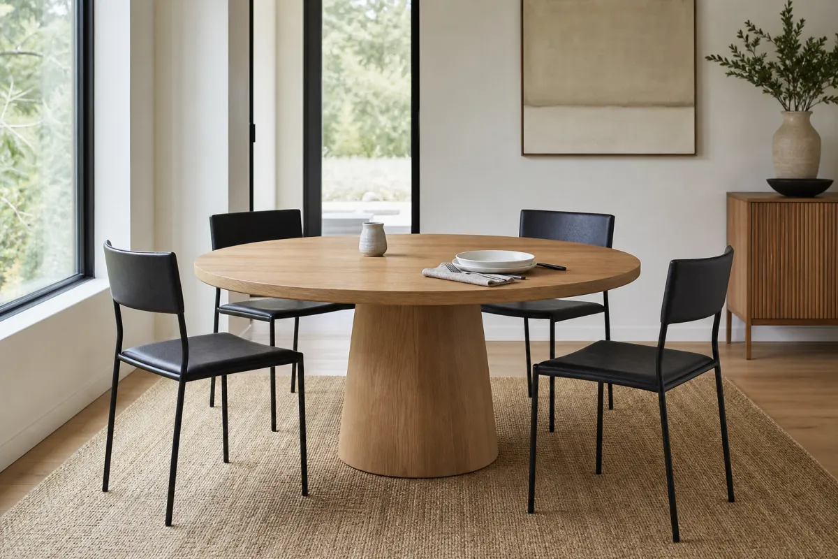 How to Choose the Best Modern Round Dining Table for Your Space