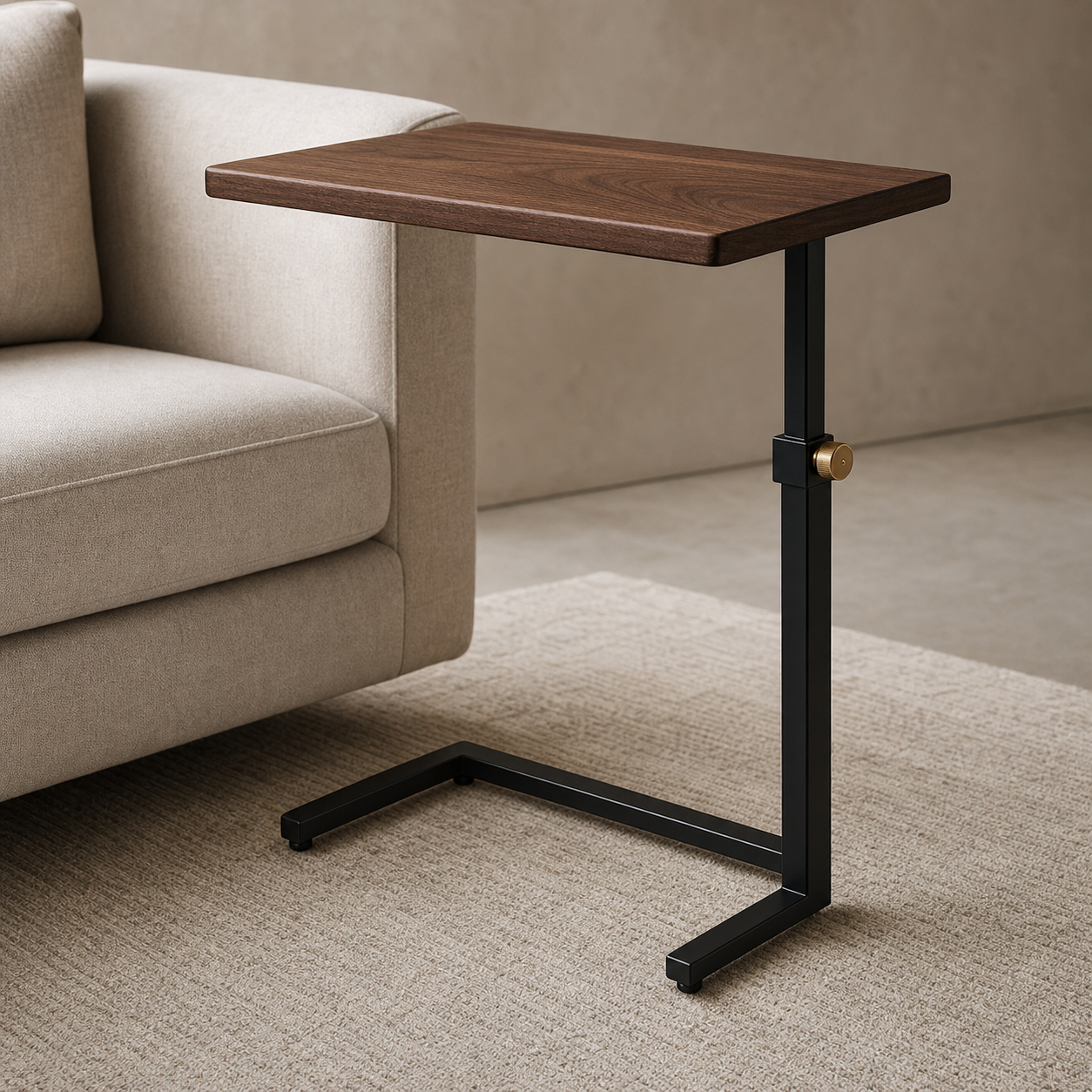 Article Portima C Side Table — Walnut