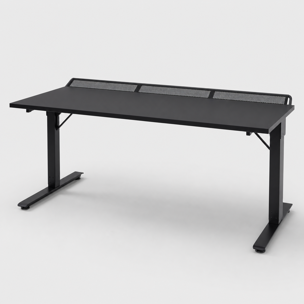 IKEA UTESPELARE Gaming Desk — Black, 63 × 31 1/2-inch